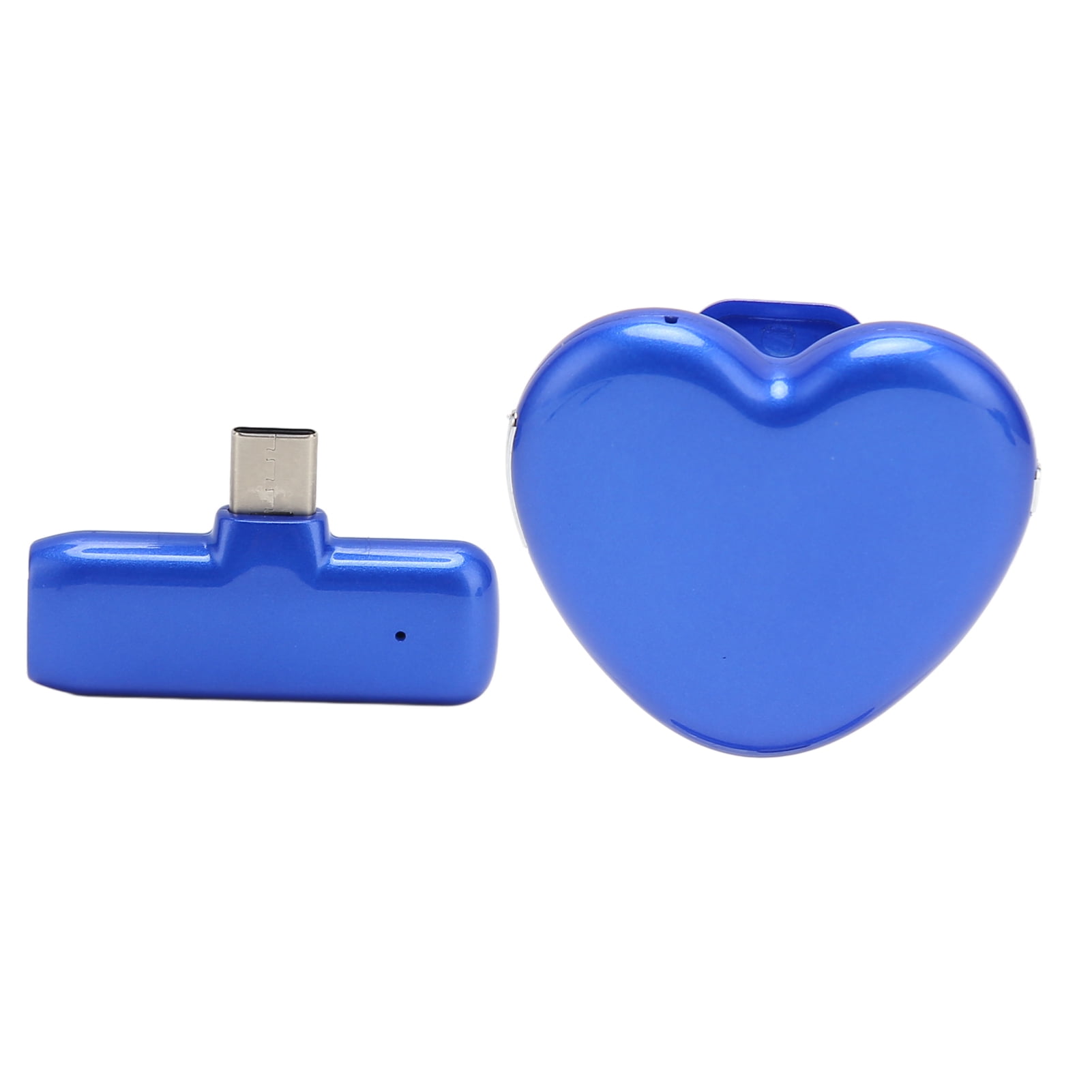 Wireless Clip On Microphone, Plug And Play Stable Wireless Lavalier Mic