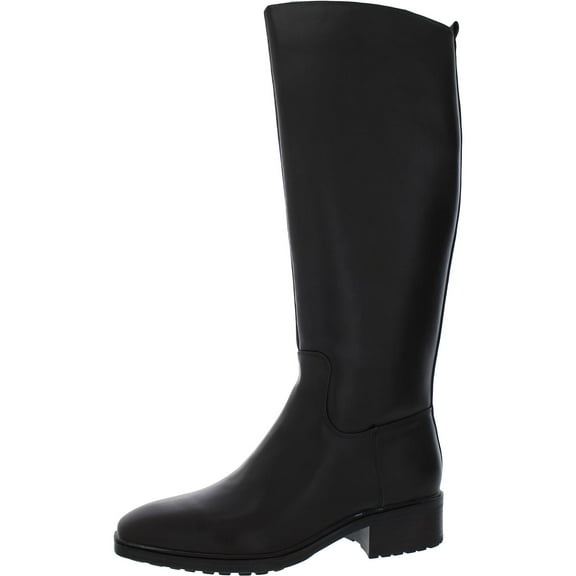Nine West Womens Barile 3 Faux Leather Riding Knee-High Boots