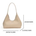 thumbnail image 2 of Bolso Hombro Mujeres PU Cuero Gran Capacidad Fashion Cierre Tople Mano, 2 of 9