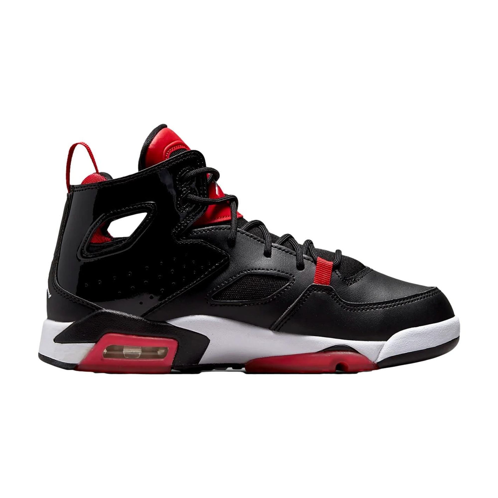 Nike Jordan Flight Club '91 Black/White-University Red  DM1685-006 Grade-School Size 6