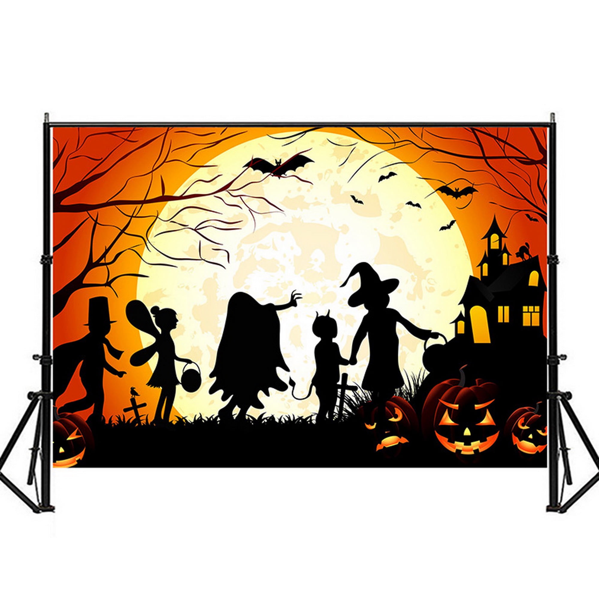 Halloween Backdrops 5x3ft 7x5ft Party Decorations Decor for Kids