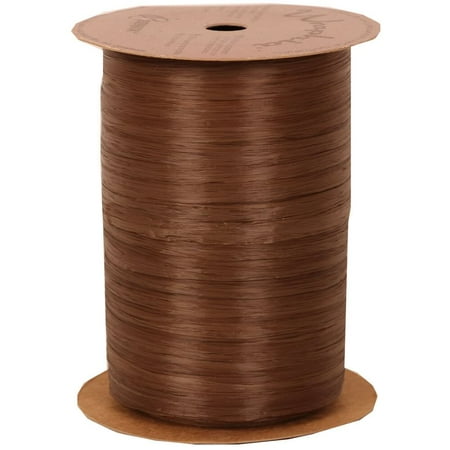 UPC: 0610074237365 | JAM Raffia Ribbon  100 Yards  Brown  1/Pack