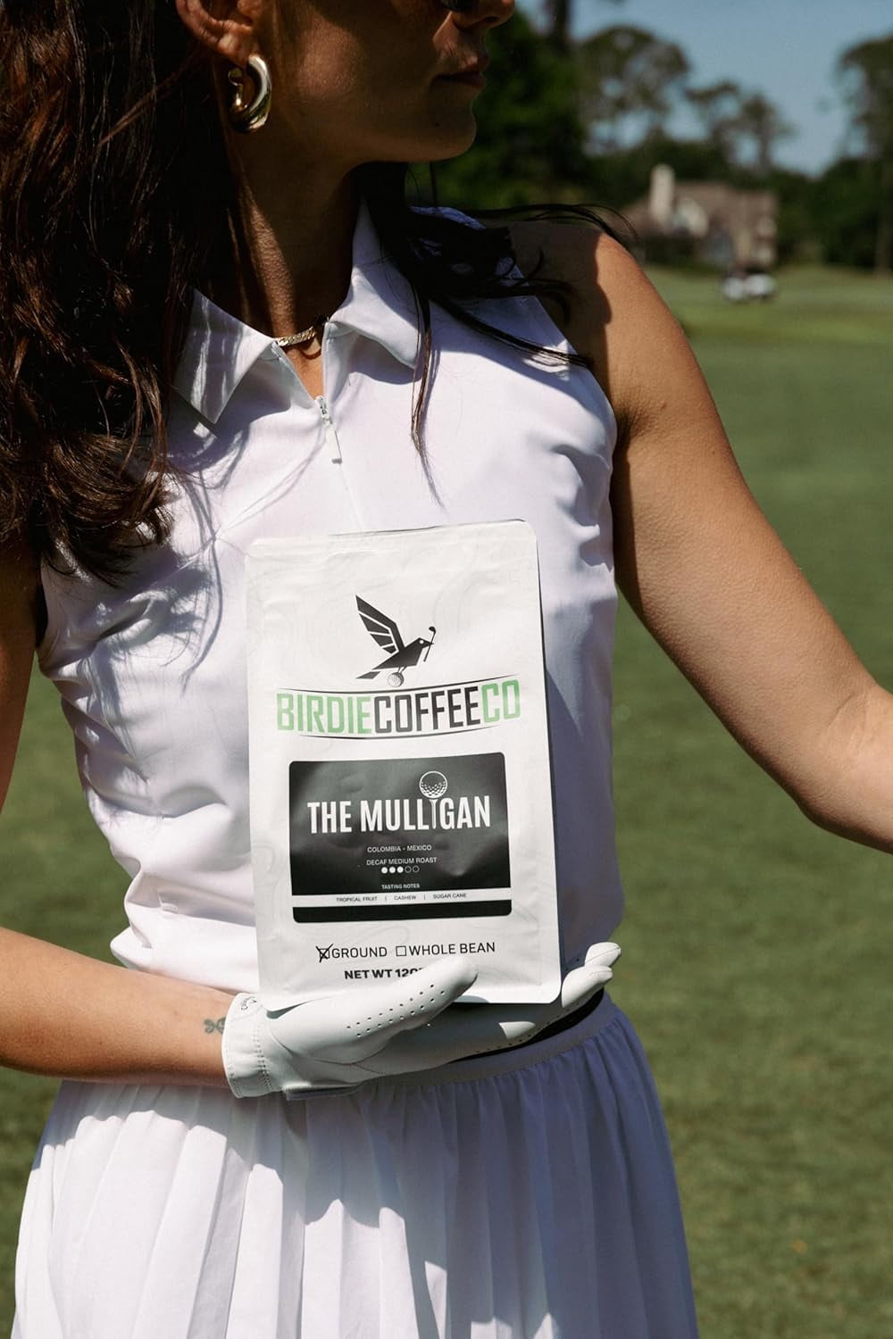 Birdie Coffee Co – The Mulligan Decaf Roast | Swiss Water Process | Whole Bean or Ground | Smooth, Rich, Zero Jitters | Small Batch Coffee | 12oz Bag