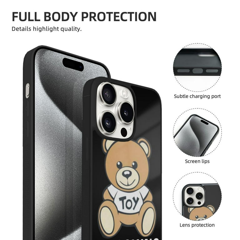 Moschino Teddy Bear Phone Case Used | Fitted Case/Skin