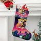 thumbnail image 2 of Penny Tema: Calcetines de Navidad, fino lino blanco para colgar en escaleras y chimenea, decoración navideña para el hogar, regalo de Navidad.54cm×38cm, 2 of 5