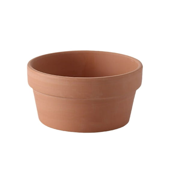 Gnwei 4.7 inch Terracotta Pots,Small Mini Clay Ceramic Pottery Planter,Cactus Flower Terra Cotta Pots,Succulents Nursery Pots for Indoor/Outdoor Plants,Crafts,Wedding