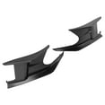 thumbnail image 6 of Ikon Motorsports 2PCS Front Bumper Side Splitter Canards Dive Planes Vent Spoiler Compatible With 2019-2025 Toyota Corolla 3rd E210 5-Door Hatchback Matte Black, 6 of 7