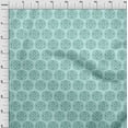 thumbnail image 3 of oneOone Georgette Viscose Fabric Floral Block Print Sewing Fabric BTY 42 Inch Wide, 3 of 4