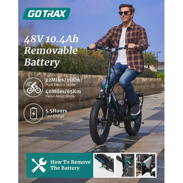 GOTRAX F2 Folding Electric Bike