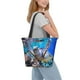 thumbnail image 2 of Disketp Sea Turtle Swims for Women’s Casual Shoulder Tote Bag Cross-body Handbags for Shopping, Travel and Daily Use, 2 of 6