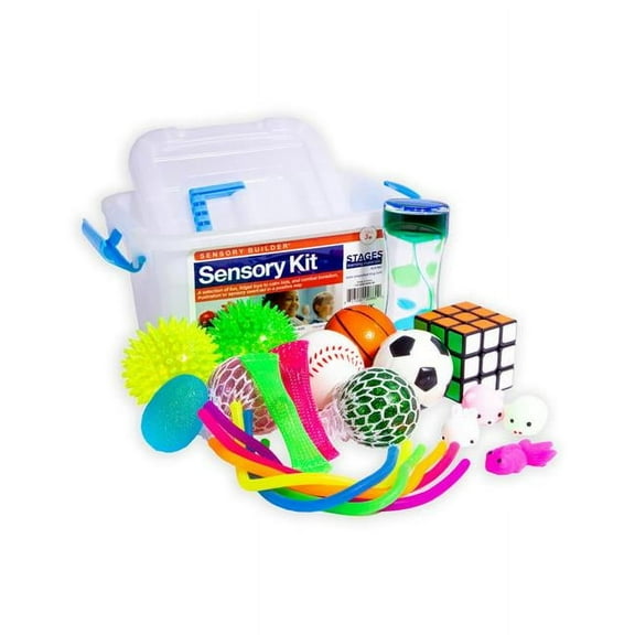 Stages Learning Materials SLM910 2 Light Up Sensory Builder Kit, Multi Color