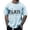 Light Blue, variant on Black T Shirts Men Athletic Short Sleeve Big & Tall Beach Vacation Short Sleeve Shirts Regular Fit Solid Color Crew Neck Summer Casual Beach Basic Basic Tee