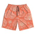 thumbnail image 4 of Bixox Men's he Marine Theme With Beautiful Corals printing Casual Classic Fit Short Summer Beach Shorts, 4 of 6