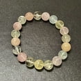 thumbnail image 2 of Handmade Natural Amethyst Bracelet for Women - Stone Beaded Stretch 10mm Bracelet - Gemstone Round Beads Crystal Bracelet for Women, 2 of 10