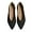 Black, variant on Women's Flats Shoes Pointed Toe Knit Ballet Comfortable Dressy Slip On Flat