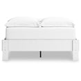thumbnail image 6 of Signature Design by Ashley Hallityn Full Platform Bed in Matte White Finish, 6 of 8