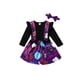 thumbnail image 1 of Trajes De 3 Piezas Halloween Para Niñas Bebés, Camiseta + Falda Tirantes Fantasma + Diadema XBTCLXEBCO Negro;6-12 Meses, 1 of 6