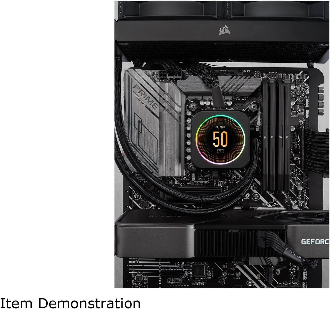 CORSAIR Vengeance 64GB (2 x 32GB) 288-Pin PC RAM DDR5 6000 (PC5 48000) Desktop Memory Model CMK64GX5M2D6000C40