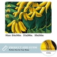 thumbnail image 2 of Banana Non-Slip Polyester Office Rug, Machine Washable Chair Rug - for Office Spaces, 2 of 6