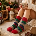 thumbnail image 3 of Loritta 6 Pairs Pack Womens Wool Socks Thermal Hiking Winter Boot Warm Thick Cozy Crew Comfy Socks Size 5-9, 3 of 8
