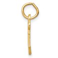 thumbnail image 2 of 14k Yellow Gold Dainty Letter W Initial Name Monogram Necklace Charm Pendant, 2 of 8