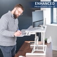 thumbnail image 4 of Convertidor de escritorio VIVO Serie K DESK-V036KWE 91 cm blanco, 4 of 9