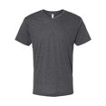 thumbnail image 1 of M&O 3543 T-Shirt à Col en V en Mélange de Luxe, 1 of 2