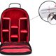 thumbnail image 2 of Inteprter para cámara multifunción Video Digital DSLR Bolsa para cámara al aire libre Estuche para para Accesorios de cámara y óptica negro + rojo, 2 of 6