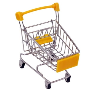 SparkShop Mini Walmart Shopping Cart \- Yellow