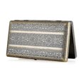 thumbnail image 4 of Vintage Metal Cigarette Case, Thin Cigarette Case, Can Hold 20 Cigarettes, 4 of 4