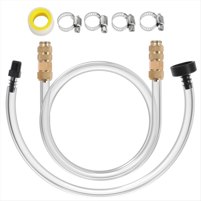 Kit de Puente de Tubo de Llenado de Aceite de Dirección Hidráulica Kit de Llenado de Accesorios de Escape para Barcos para Sistemas de Dirección Hidráulica