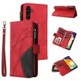 thumbnail image 1 of Compatible with Samsung Galaxy A04S Wallet Case with Card Slots PU Leather Zipper Flip Folio Cover, 1 of 5