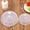 B, variant on Kayannuo Back to School 2PCS Plastic Microwave Cover Clear Steam Vent Splatter Lid Food Dish New