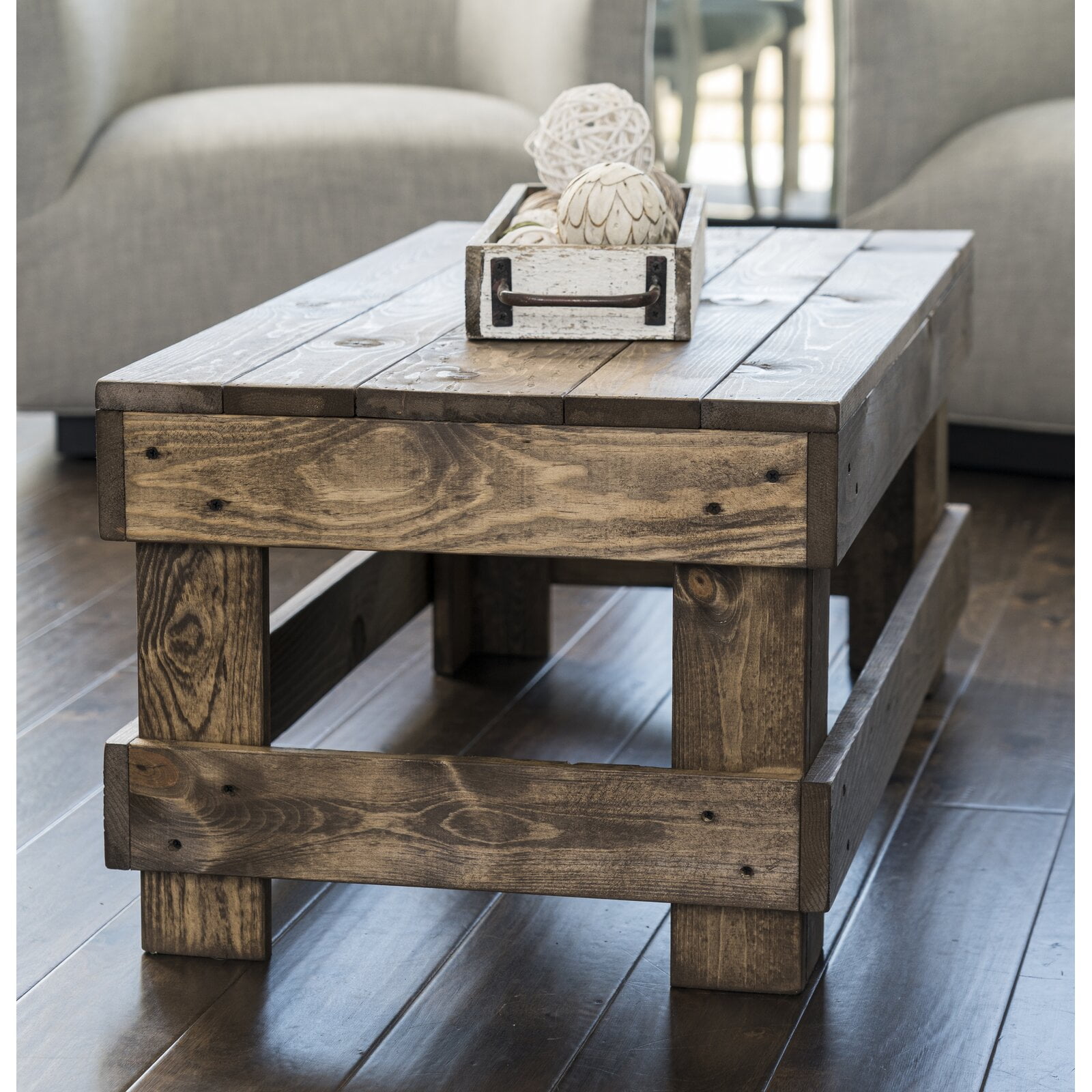 Coughlin Solid Wood Coffee Table Walmart