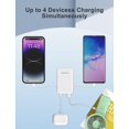 thumbnail image 4 of Power Bank miisso 6000 mAh Ultra Slim con cables integrados, 4 of 9