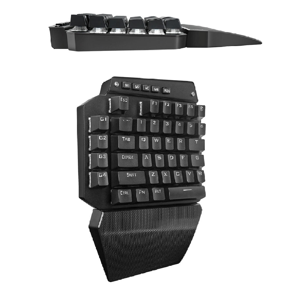 44 Keys Mechanical Gaming Keyboard Replacement RGB LED Backlit Outemu Switch Full for Key Macro Defines One-hand Keyboar