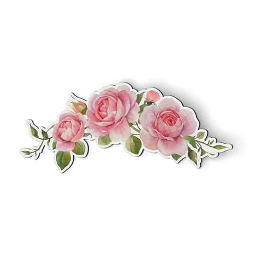 Roses - 5" Magnet for Car Locker Refrigerator