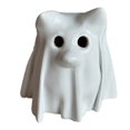 thumbnail image 2 of Halloween Ceramic Candle Holder White Decorative Tea Light Holder, 2 of 9