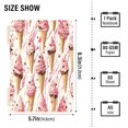 thumbnail image 2 of FORMRS 1-Subject Spiral Notebook 8" x 5" College Ruled 60 Refillable Sheet A5 Hard Cover, Pink Ice Cream Pattern, 2 of 7