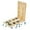 44.5x13.2x1.6cm, variante sur Mancala Jeu de Société Ado Portable Jeux Familiaux pour Voyage Divertissement Adulte 44.5x13.2x1.6cm
