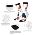 thumbnail image 3 of KLL School Cute Gnomes Print Cool Socks Men's Women's Crew Socks Funny Crazy Novelty Stockings, 3 of 6
