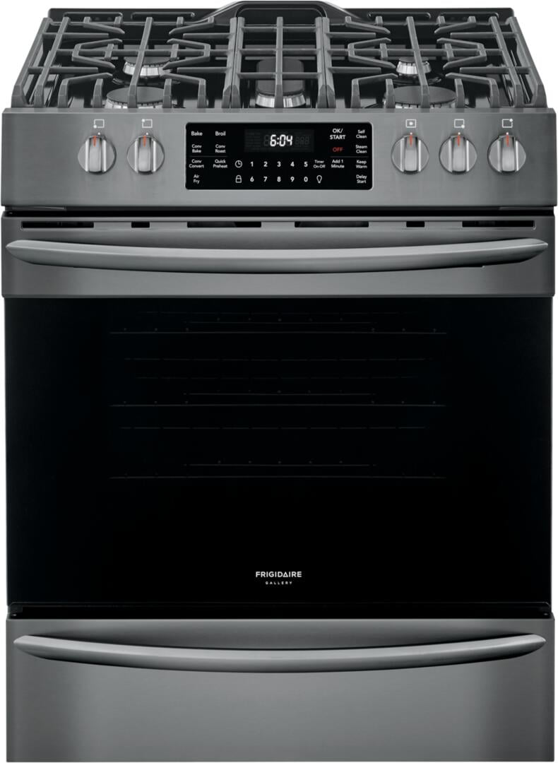 Frigidaire FGGH3047VD 30 Gas Front Control Freestanding Range Airfry