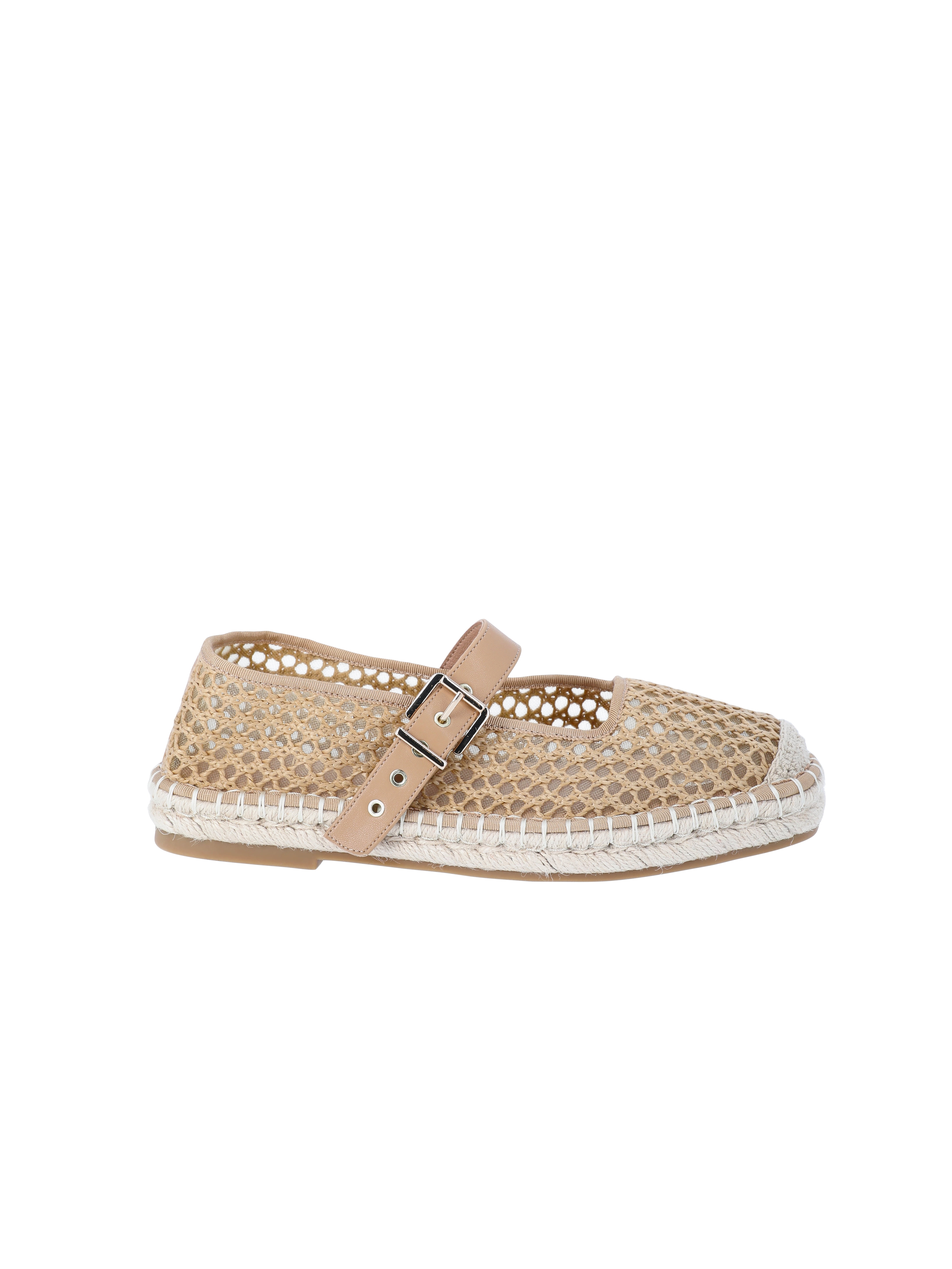 Time and Tru Women's Espadrille Mary Jane Flats