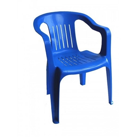 Silla Plástica Brexia Color Azul MOD PDA025A-003 Duna