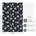 thumbnail image 2 of 6 Pcs Pioneer Flower Floral Print Pattern Kitchen Towels, Funny Microfiber Dish Towel Set, 18" X 26" Tea Towels, 2 of 6