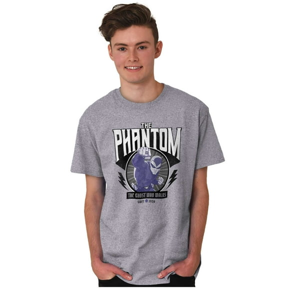 the Phantom Ghost Who Walks Retro Men's Graphic T Shirt Tees Brisco Brands S