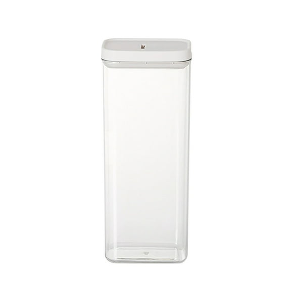 TopLLC Storage Bins Plastic Sealed Jar Kitchen Household Snacks, Grains, And Grains Transparent Storage Tank Storage Bags