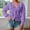 Purple, variant on TIANZEN European Style Cardigan Sweater Long Sleeve Bow Knit Open Front Casual Outwear Soft Comfortable Womens Button up Sweaters Women Sweater Jacket Cardigan Cardigan Sweaters for Women Size 3x