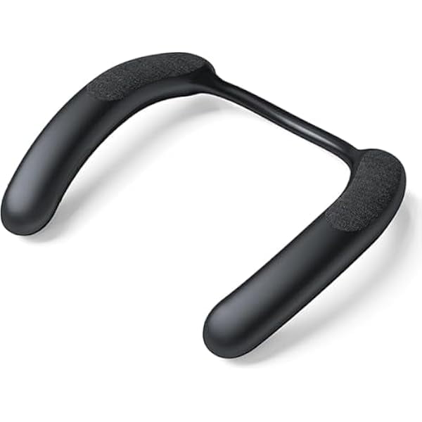 wonima11 Neck Speakers, Bluetooth 5.3 Neckband Speakers, 3D Stereo Surround Sound, Built-in Mic, 5 oz, Black
