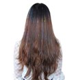 thumbnail image 2 of 12 Pcs Extensions de Cheveux Assorties Étincelantes en Guirlande Synthétique, 2 of 10